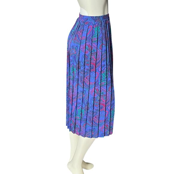 Alfred Dunner Purple Pleated Skirt, Size 16 – Preowned, Good Condition - Picture 5 of 9